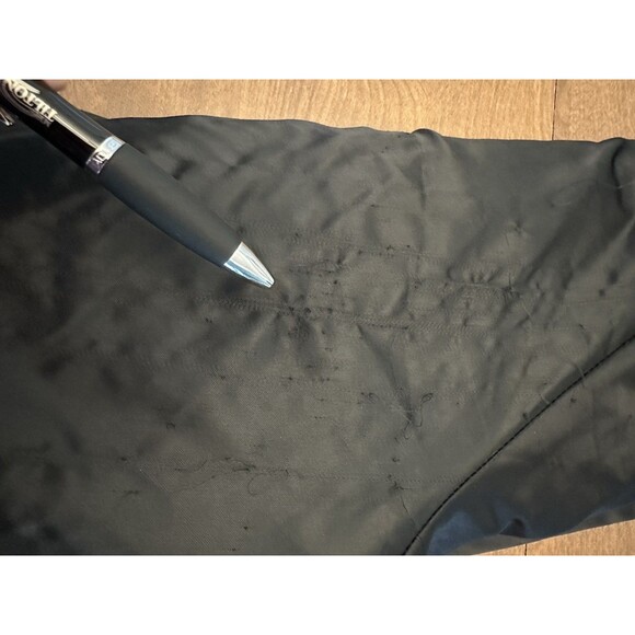 Hartwell Jacket Mens XL Black Nylon Satin Bomber Embroidered Deer Hunter Vintage - Picture 9 of 15